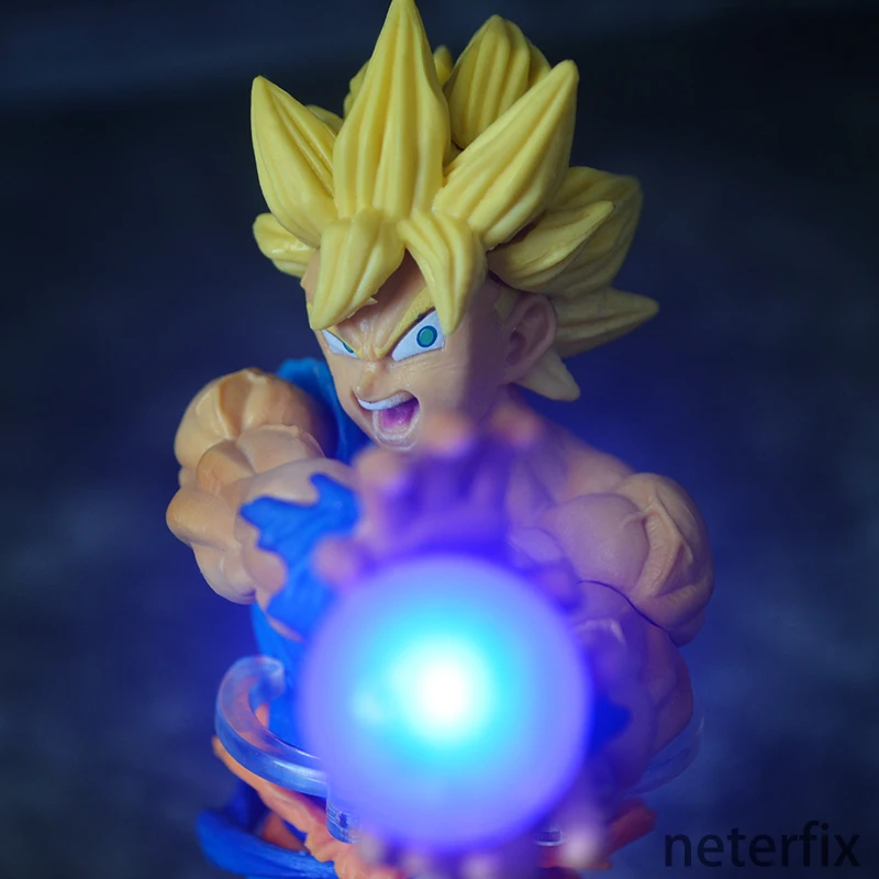 Супер Saiyan 2 Сон Гоку модель Dragon Ball Z Budokai Аниме Коллекция экшн 21 см фигурка ПВХ