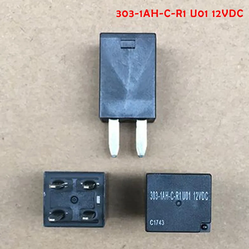 

Newest 1 Pcs 4 PIN 303-1AH-C-R1 U01 12VDC Genuine OEM Relay SPNO 20A Physical Product With LOGO