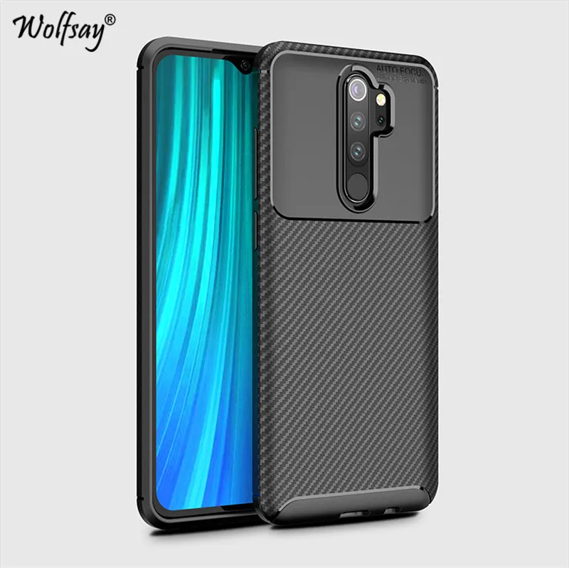 Силиконовый чехол для Redmi Note 8 Pro противоударный резиновый Xiaomi бампер телефона |