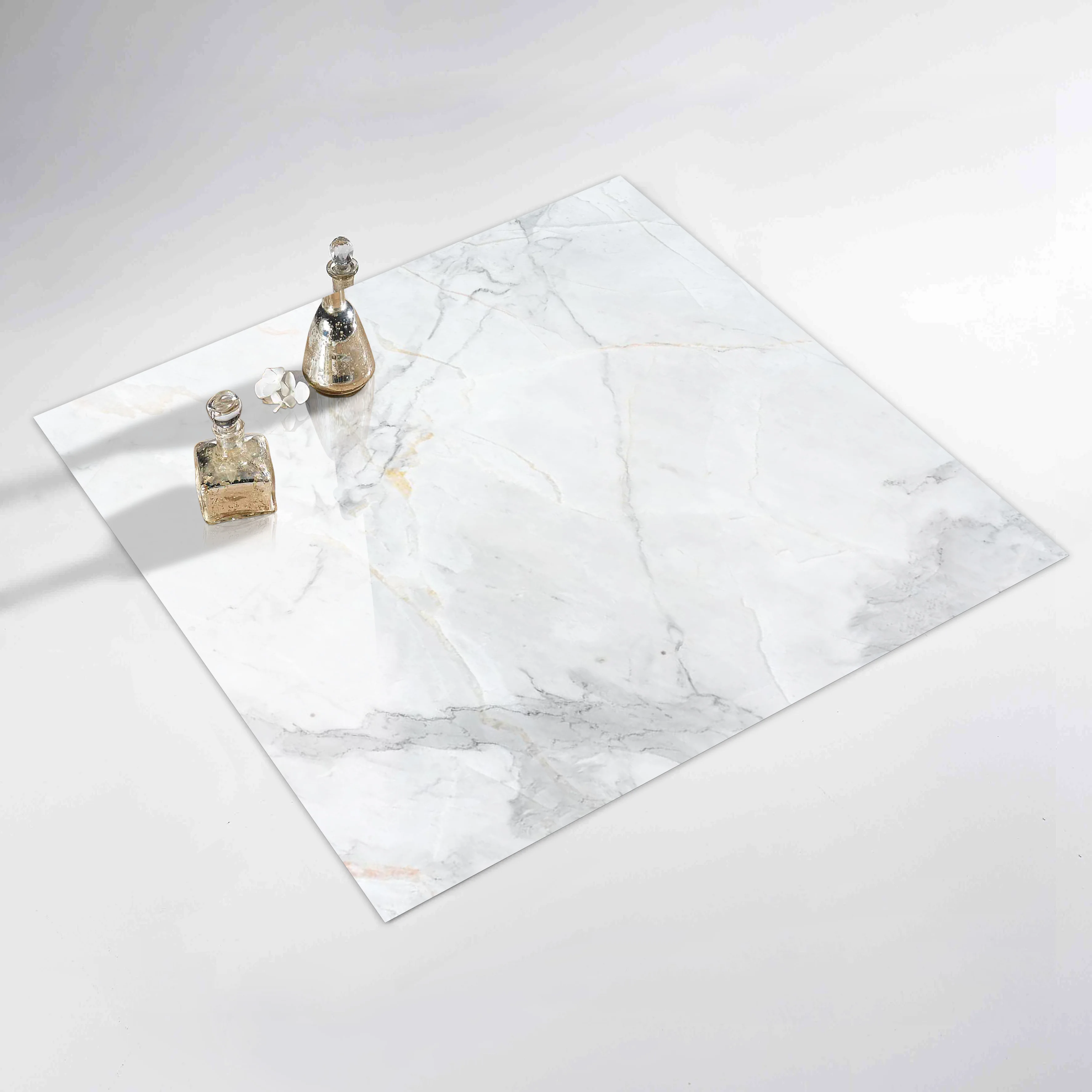 

Waterproof Three-dimensional Home Decoration Simulation Marble Wall Stickers Frosted Thickened Floor Stickers 30*30*1pcs