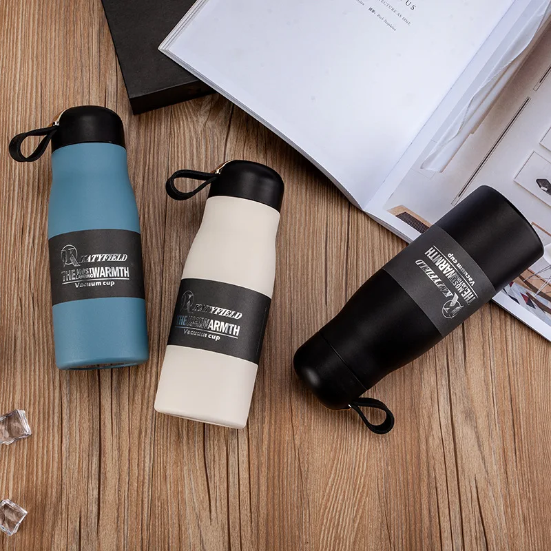 Бутылка-термос для воды 400 мл из нержавеющей стали | Дом и сад