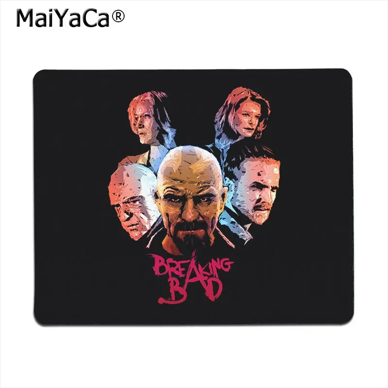 Lock Edge25x29cm Maiya Высокое качество Американский ТВ ломающийся плохой офис мыши геймер силиконовый коврик для мыши большой коврик для мыши клавиатуры коврик - Цвет: Lock Edge25x29cm