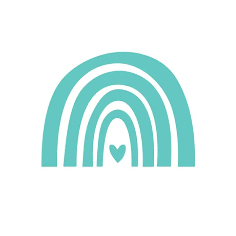 Радуги Трафаретный вырубной штамп фразы арочные прозрачный штампы для DIY