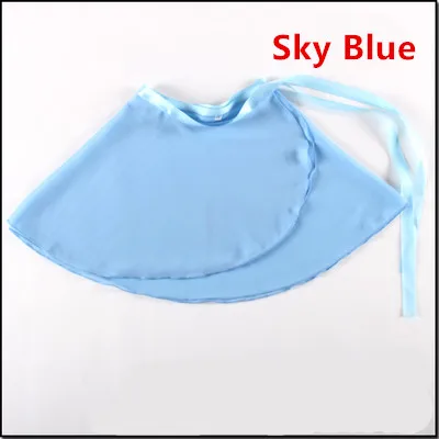 (2 шт./лот) балетная юбка из тюля детская юбка-пачка на шнурках шарф для катания