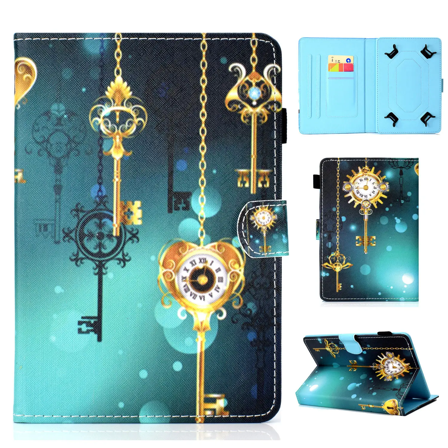 Кожаный чехол для планшета 7 8 10 дюймов универсальный кожаный подставка