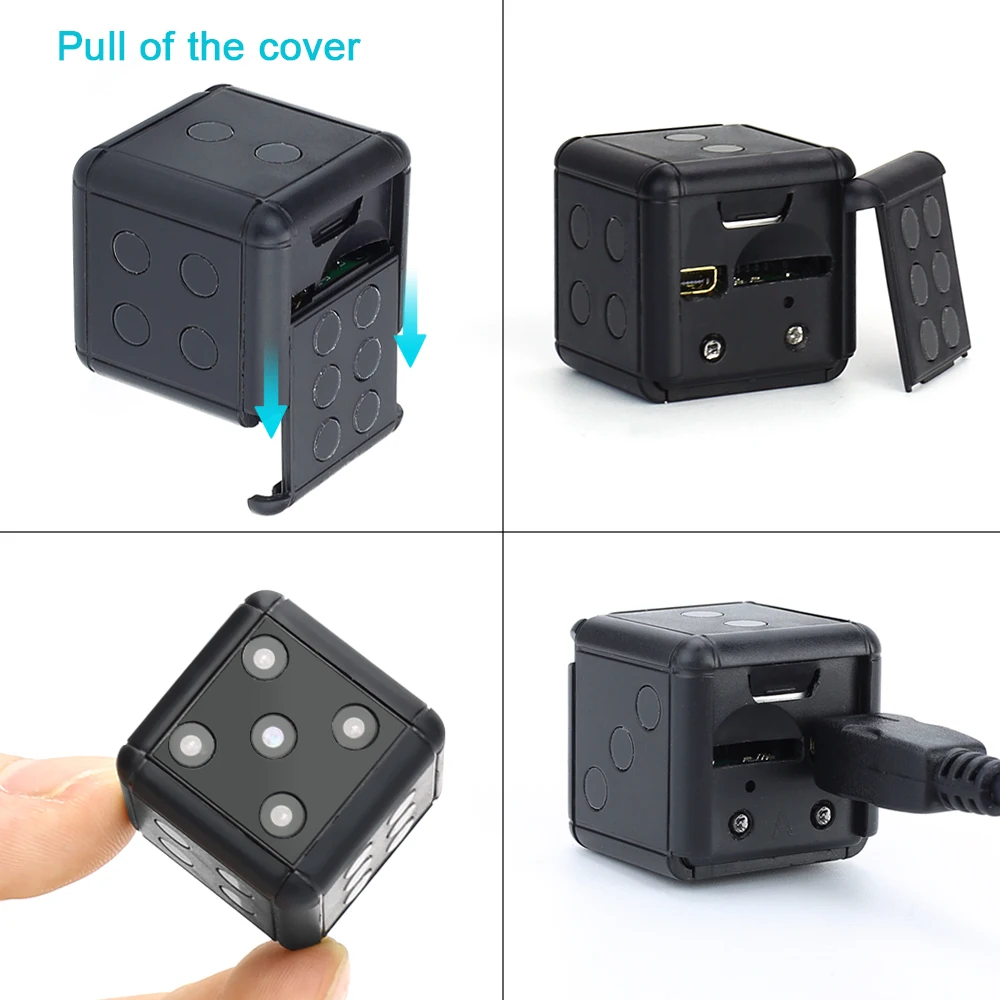 Мини-камера HD 1080P с датчиком ночного видения видеокамера движения Цифровая