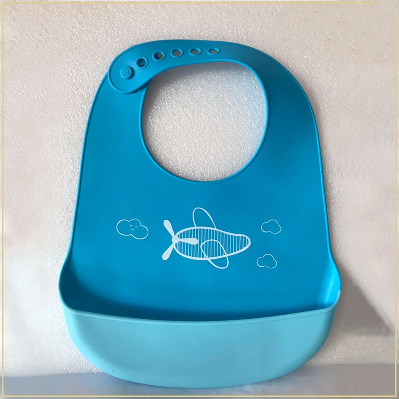 34 Colors Adjustable Baby Bibs Waterproof Silicone Feeding Baby Saliva Towel Newborn Cartoon Waterproof Aprons Baby Bibs