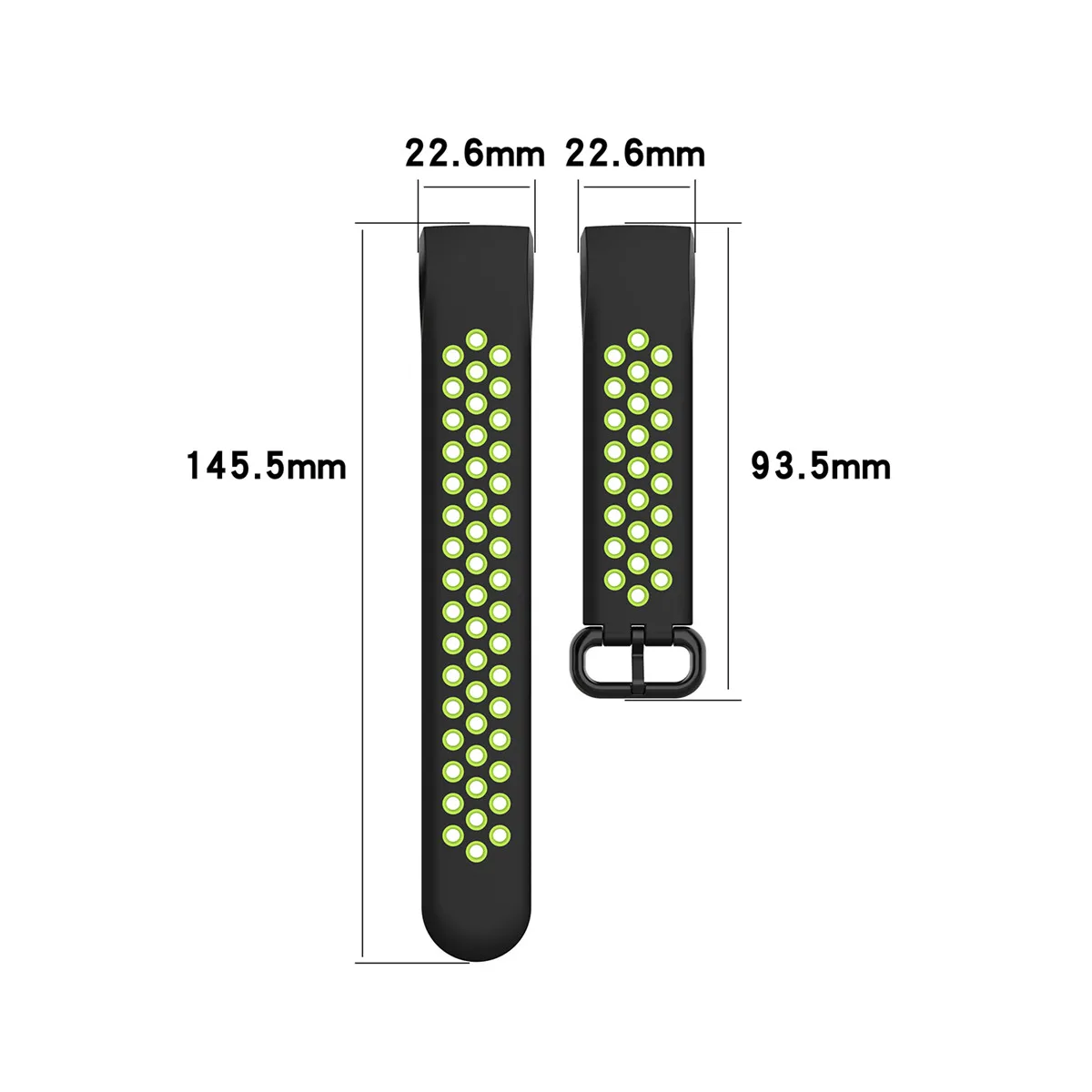 

Replacement Watch Strap For Fitbit Charge 3/4 Breathable Accessories Band For Fitbit Charge 3 Silicone Waterproof Watch Strap