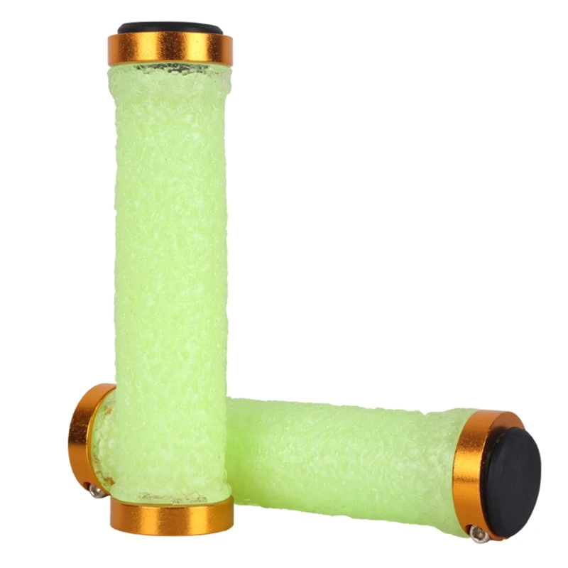 

1pair Cycling Handlebar Rubber Anti-slip MTB Bicycle Handle Grips Lock Bar End D2TC