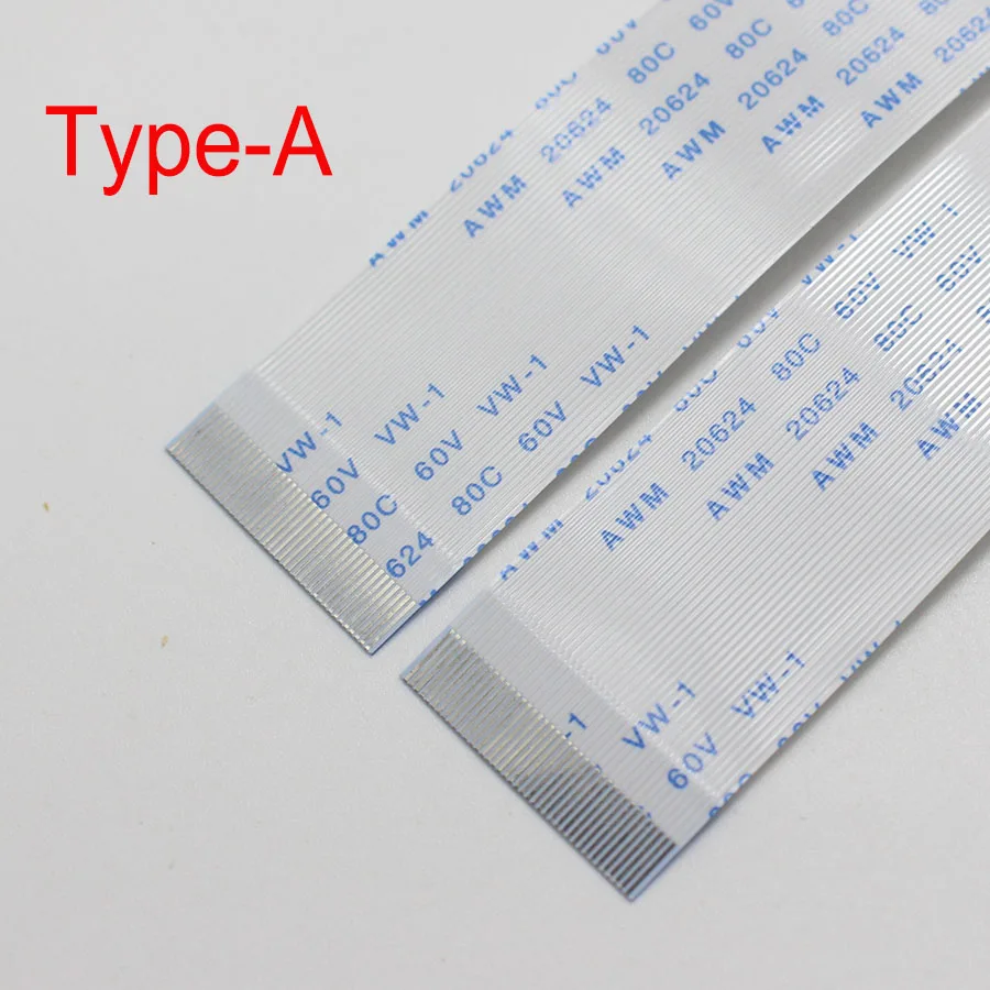 Плоский гибкий кабель FFC FPC 2 шт. ЖК-кабель 0 5 мм шаг А длина 150 AWM 20624 80C 60 в VW-1