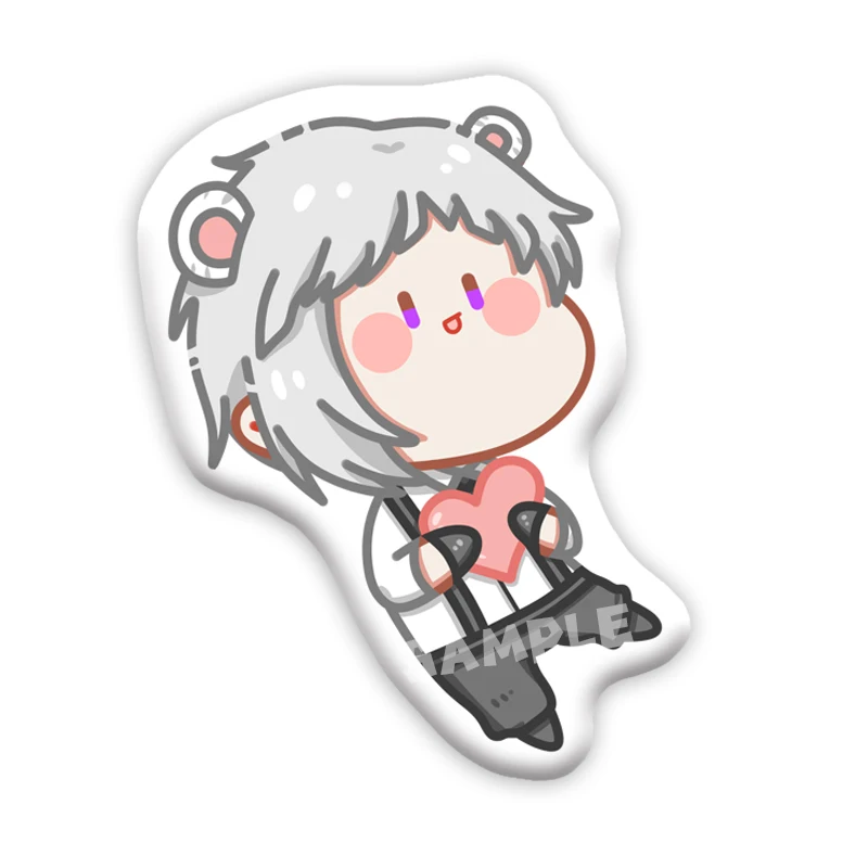 

Anime Bungou Stray Dogs Nakahara Chuya Osamu Dazai Plush Stuffed Throw Pillow Student Cute Doll Decor Cartoon Toy Cushion Gifts