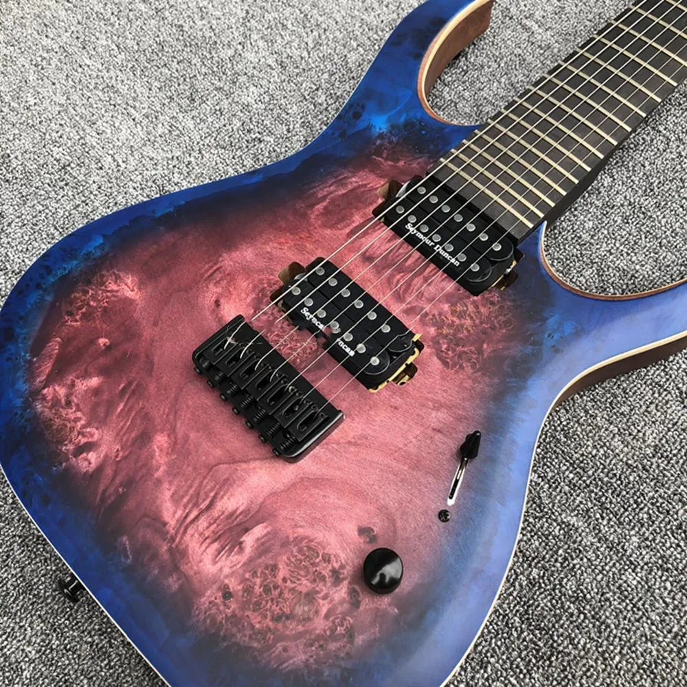 6 или 7 Струны замок тюнеры mayones duvell Гитары гриф из черного дерева 5 слоев шеи с болтовым креплением OM mayones электрогитара
