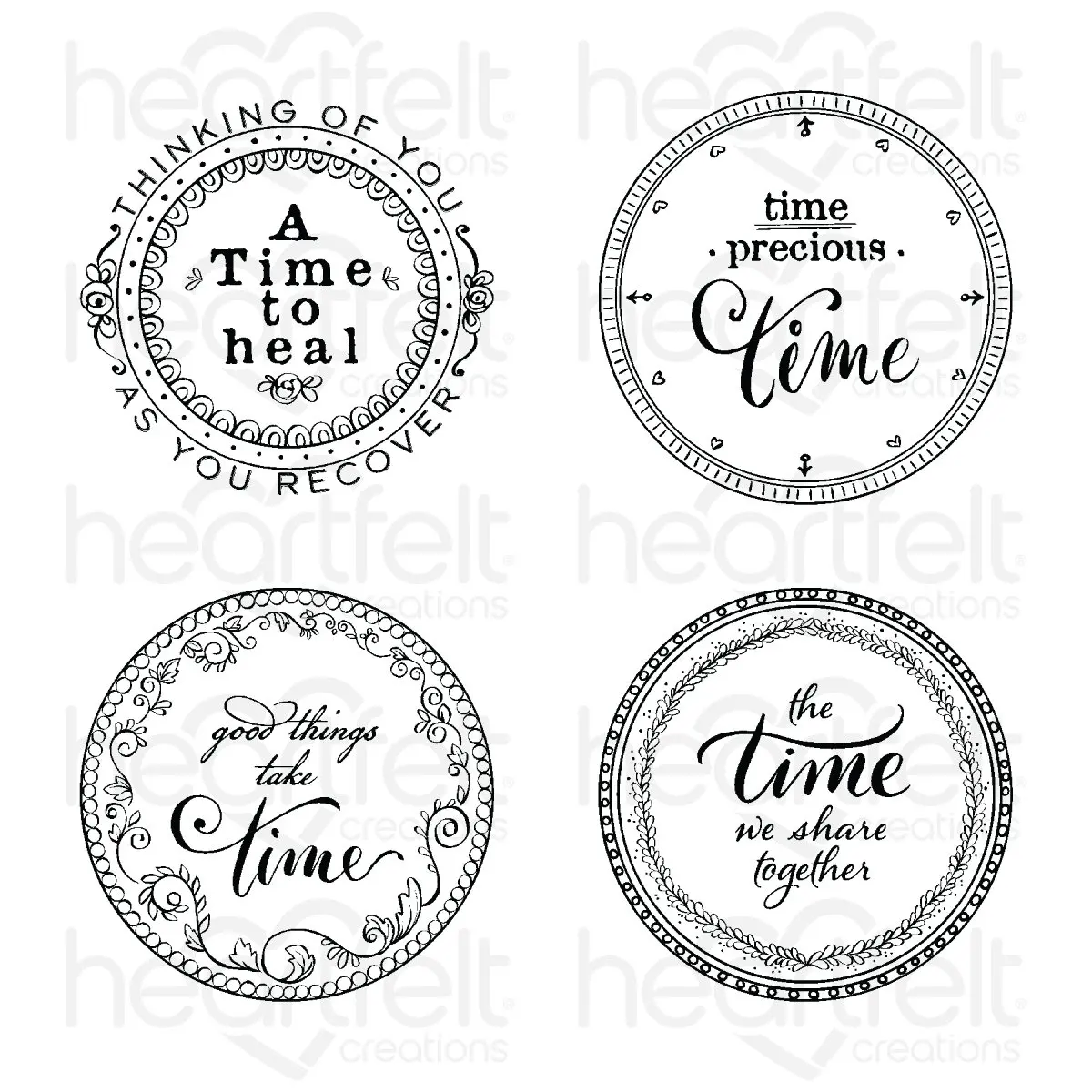 

Timepiece Sentiments Banner Cling New Silicone Stamps Scrapbook Diary Decoration Embossing Template Diy Greeting Card Handmade