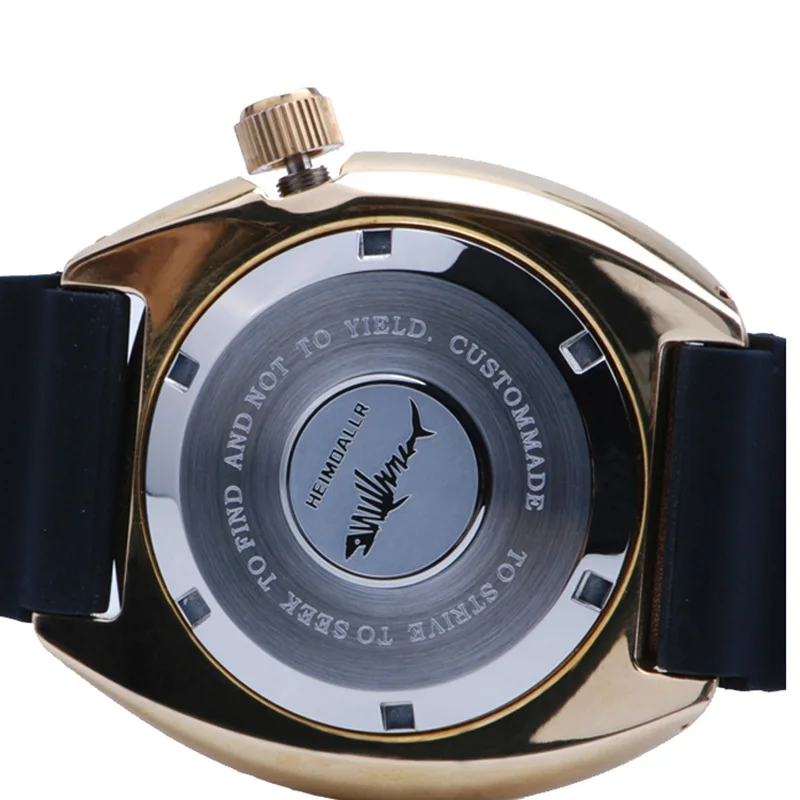 Мужские подводные часы Роскошные мужские HEIMDALLR брендовые автоматические