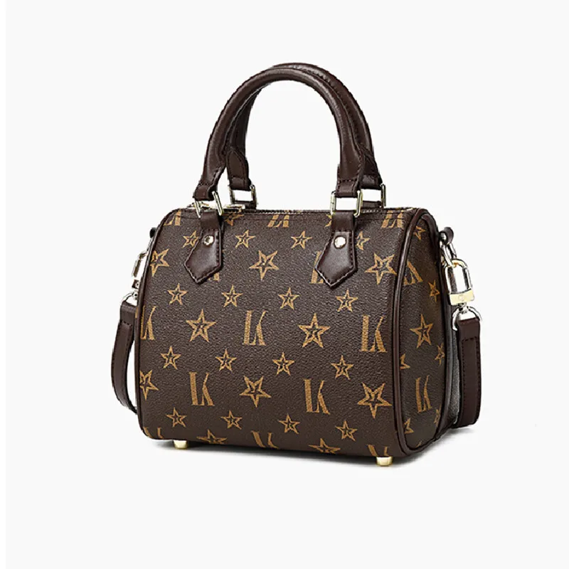 

PVC Women Bostons 2021 New Fashion High Quality All Match One Shoulder Bags Ladies Designer Handbags Sac Bandouliere Femme Gg