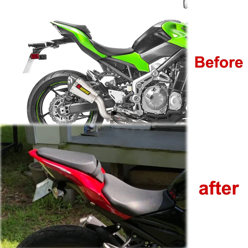 Подходят для Kawasaki Z900 2017 2020 задний хвостовой держатель номерного знака комплект