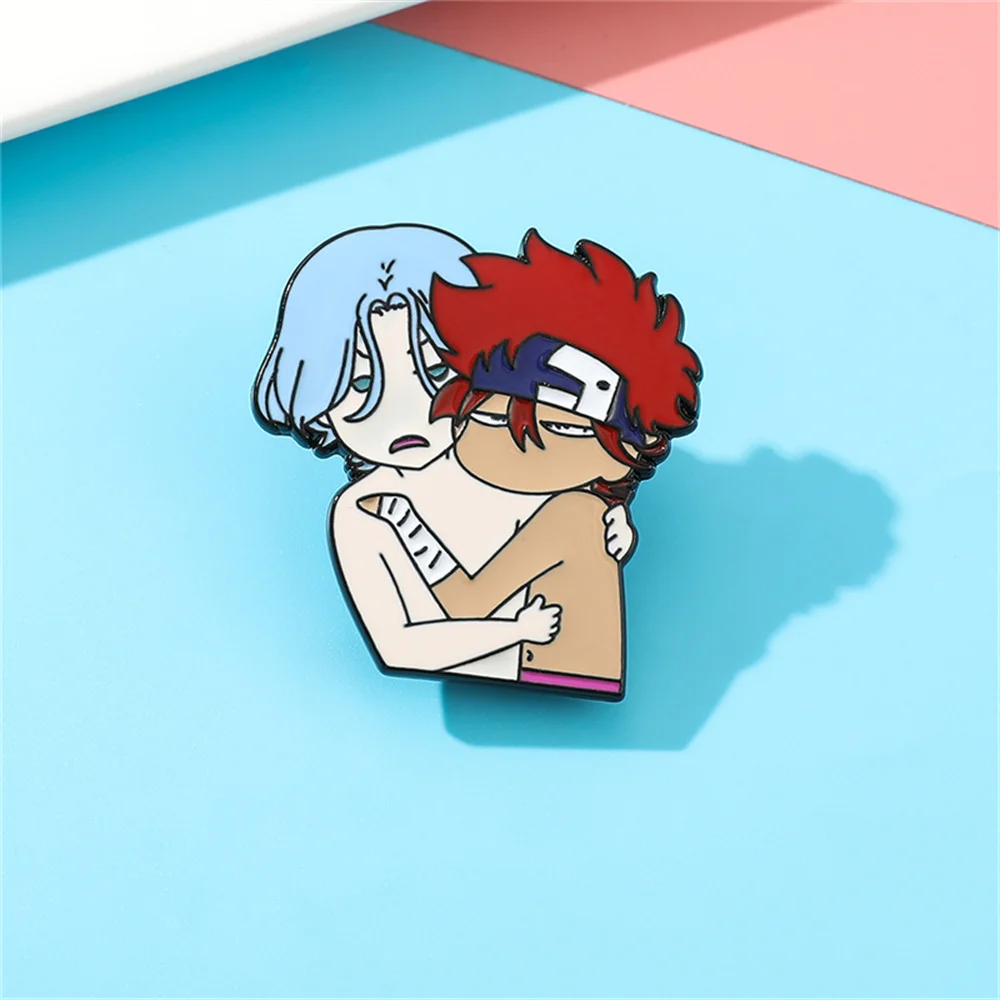 SK∞ SK8 the Infinity забавная эмалированная булавка для лацкана значок с персонажами