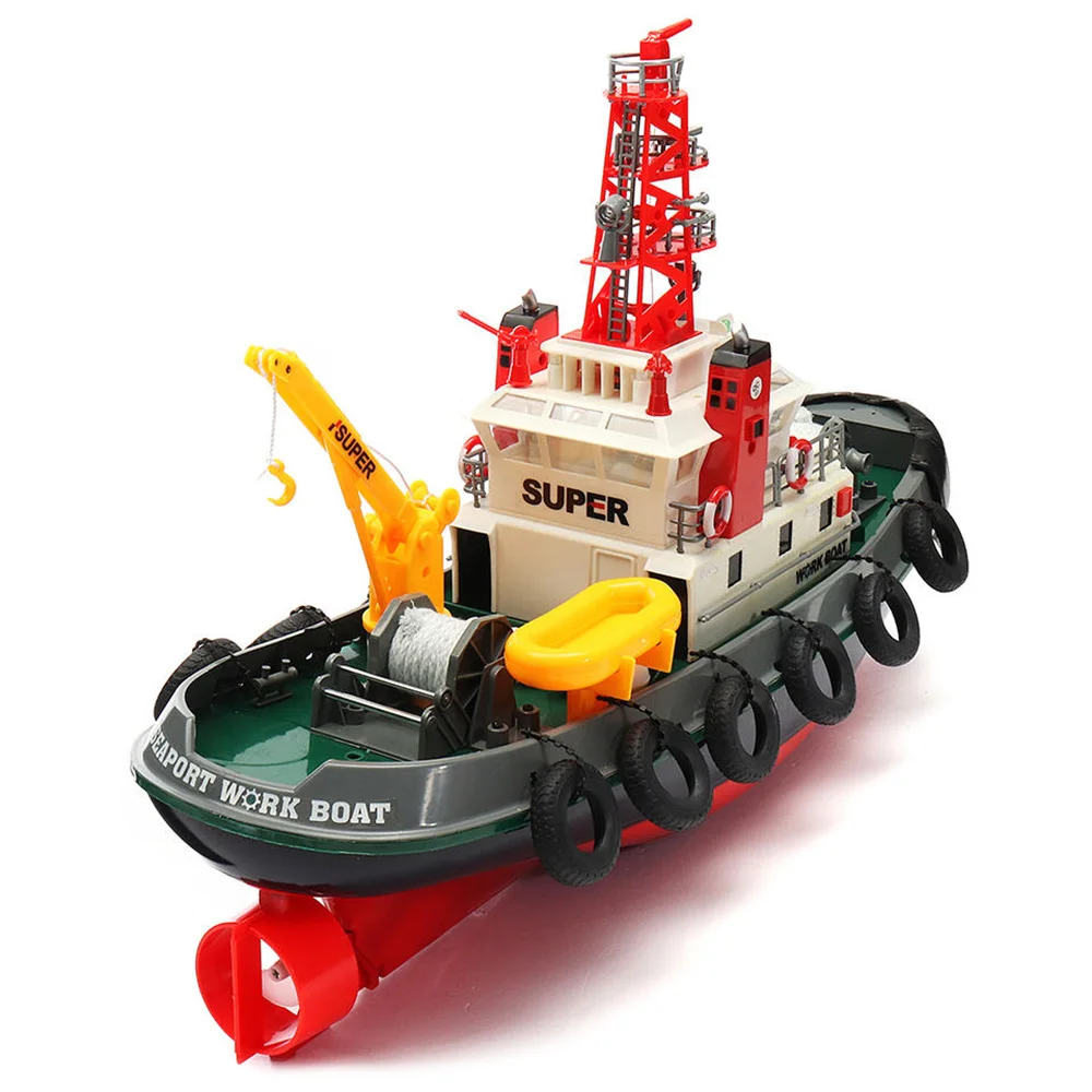 Henglong 3810 63 см 2,4G дистанционное управление Управление RC гребная лодка с водяным охлаждением Системы игрушка в подарок RC лодка на скоростном катере водная игрушка на открытом воздухе