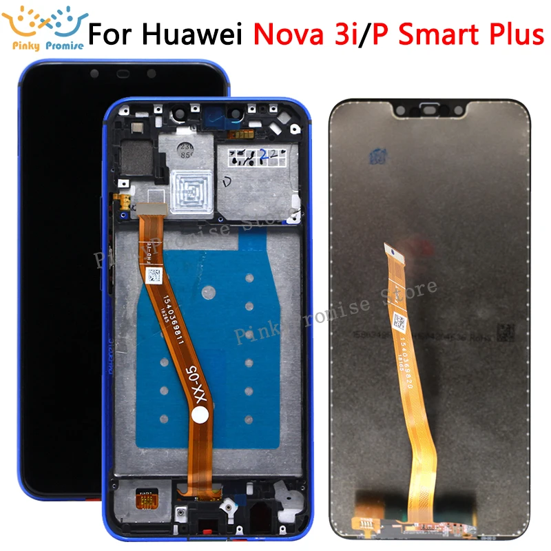 ЖК дисплей 6 3 дюйма для Huawei Nova 3i сенсорный экран с дигитайзером в сборе P Smart Plus