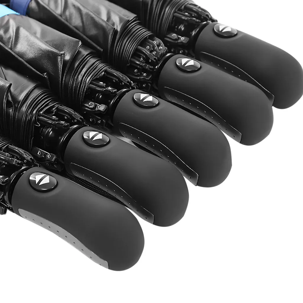 

Automatic Double Big Umbrella Rain Women 3 Folding Wind Resistant Large Umbrella Men Travel Business Car UV Protection Umbrellas