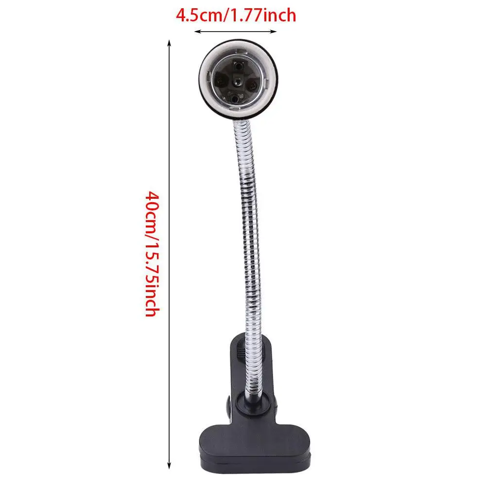 220V Lampshade Temperature Controllable Light Stand Holder for Aquarium Amphibians Reptile Tortoise Flat Plug | Дом и сад