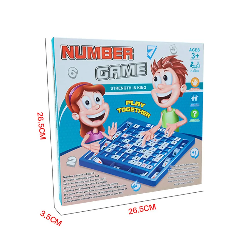 

Children Puzzle Education Sudoku Toys Board Game Students Thinking Training Sudoku Chess Intelligence Reasoning Logic Training