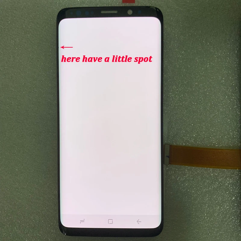 ЖК-дисплей для samsung Galaxy S8 G950 G950F экран для samsung S8 Plus G955 G955F сжигание тени дисплей сенсорный экран