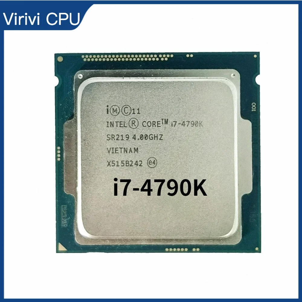 

Intel Core i7-4790K i7 4790K 4.0 GHz Quad-Core Eight-Thread CPU Processor 88W 8M LGA 1150