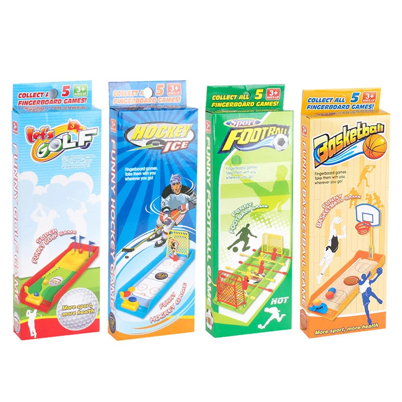 Детские настольные игрушки Пальчиковый баскетбол футбол хоккей спортивные для