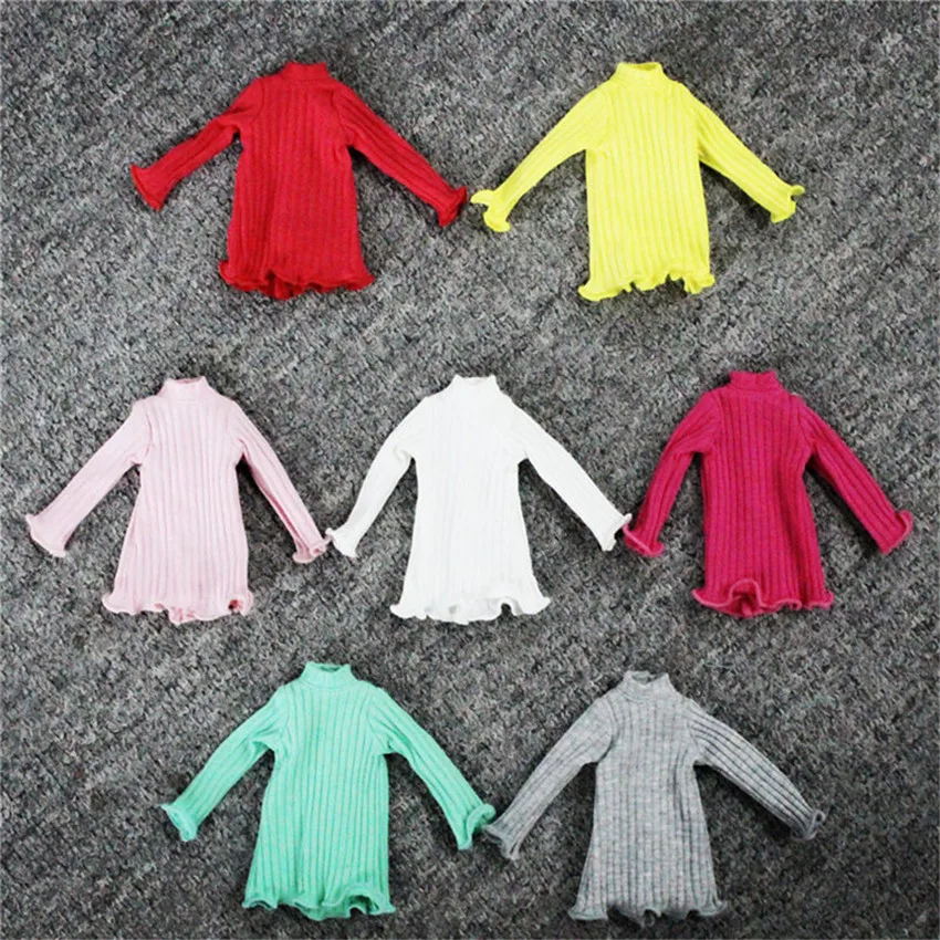 Одежда Blyth Doll свободный свитер-платье футболка с длинными рукавами подходит для 30 см 1/6 суставов Licca ICY Azone аксессуары для детской куклы