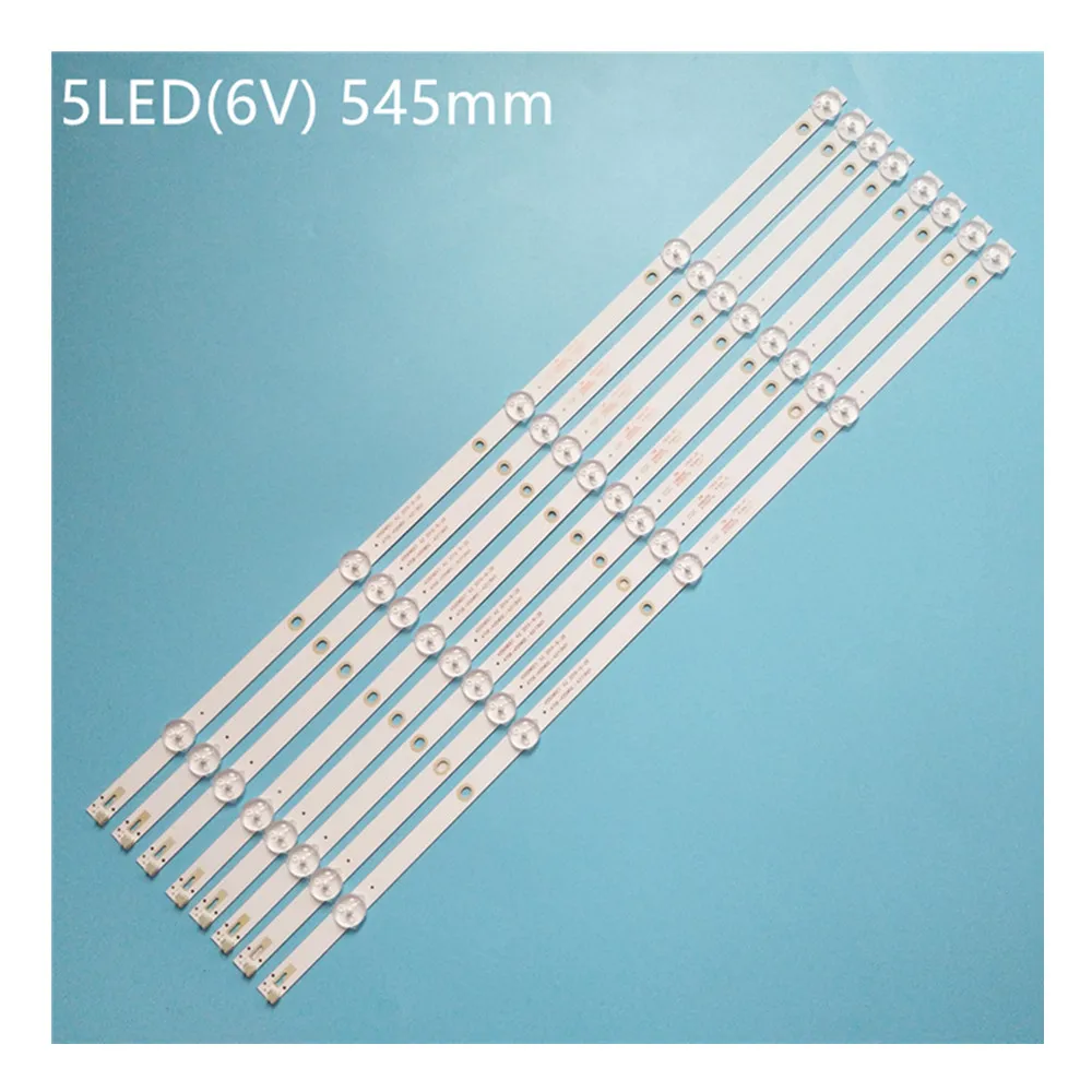 New 40 PCS/lot 5LED backlight strip for 55PUF6092 K550WDC1 A2 4708-K550WD-A2113N01 471R1P79 4708-K55WDC-A1113N01