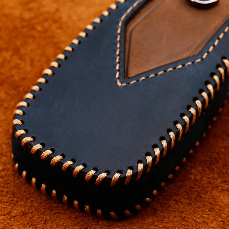 

Leather car key case key cover for Chevrolet Chevy Malibu XL TRAX Equinox Bolt Cruze Malibu Camaro 2016-2019 Remote Cover