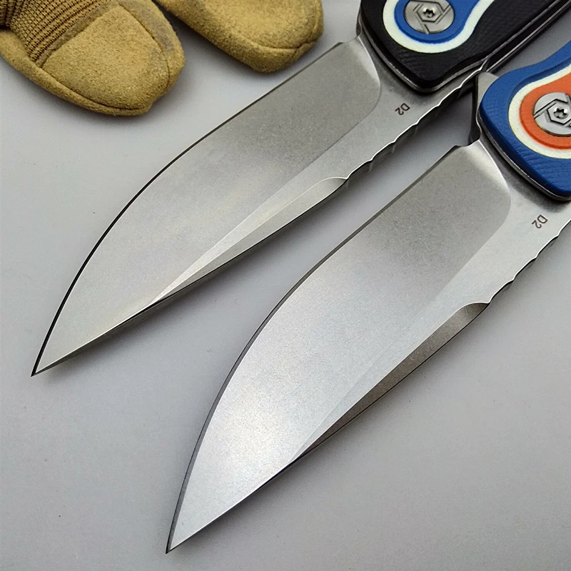 Складной нож D2 blade CH3511 тактические походные карманные ножи охотничьи выживания Флиппер G10 наружные кухонные фрукты EDC ручные инструменты