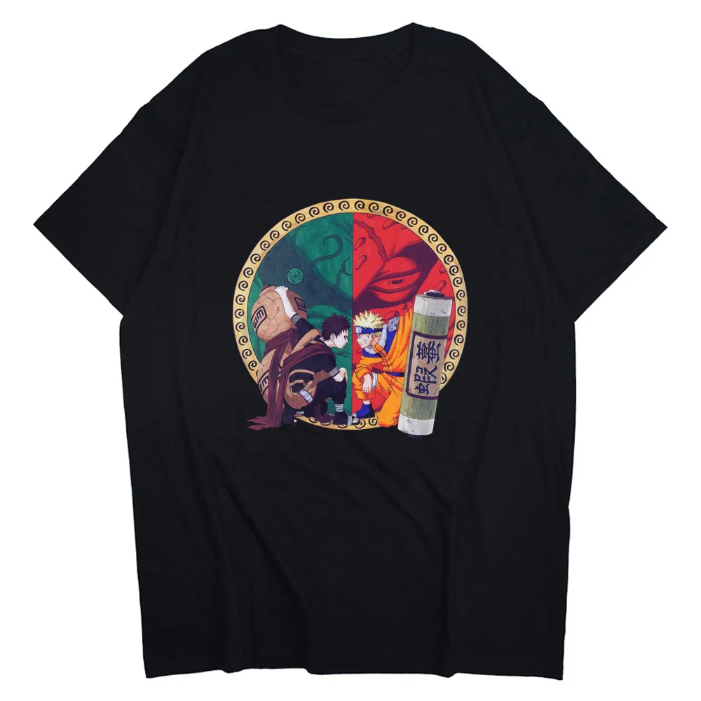 

Men's Couple Pure Cotton T-Shirt Anime Cartoon Top Novelty Fashion Short-Sleeved Round Neck Summer Pure Cotton