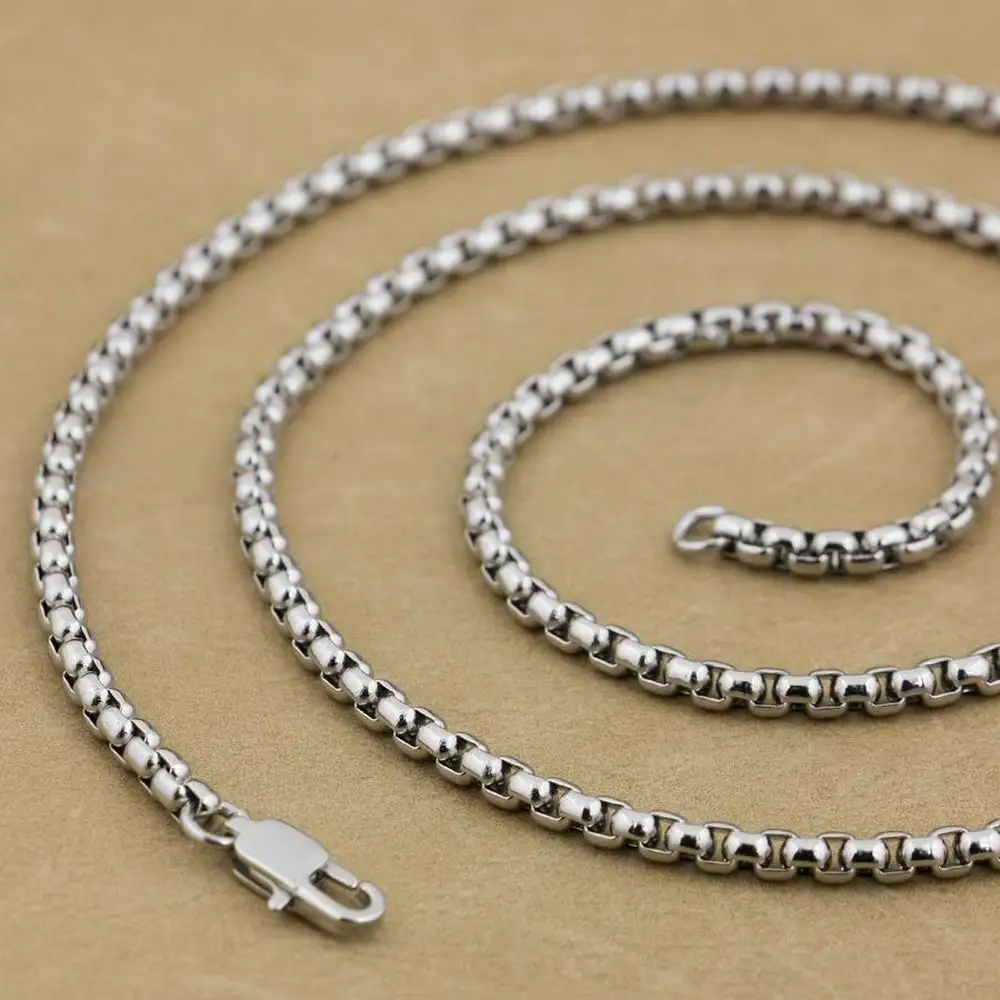 

925 Sterling Silver Huge Baby Alien Pendant Mens Biker Punk Jewellery 8B014