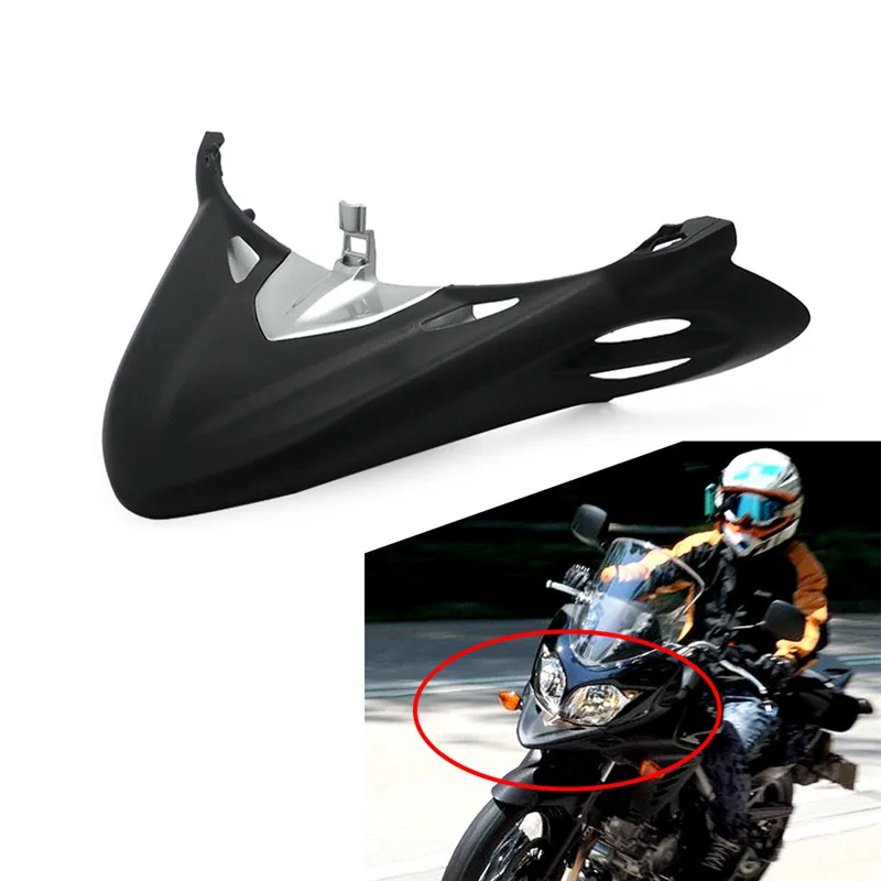Накладка на переднее крыло DL650 для мотоцикла черный корпус Beak Exension Suzuki V Strom DL 650 2012