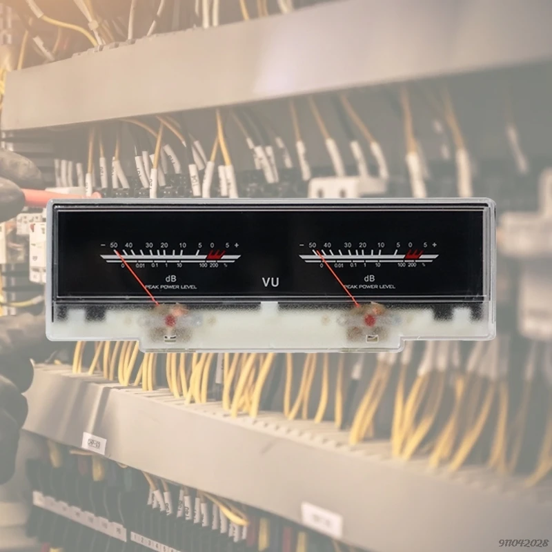 Двойная указка VU Meter плата стерео усилителя звука индикатор уровня дБ