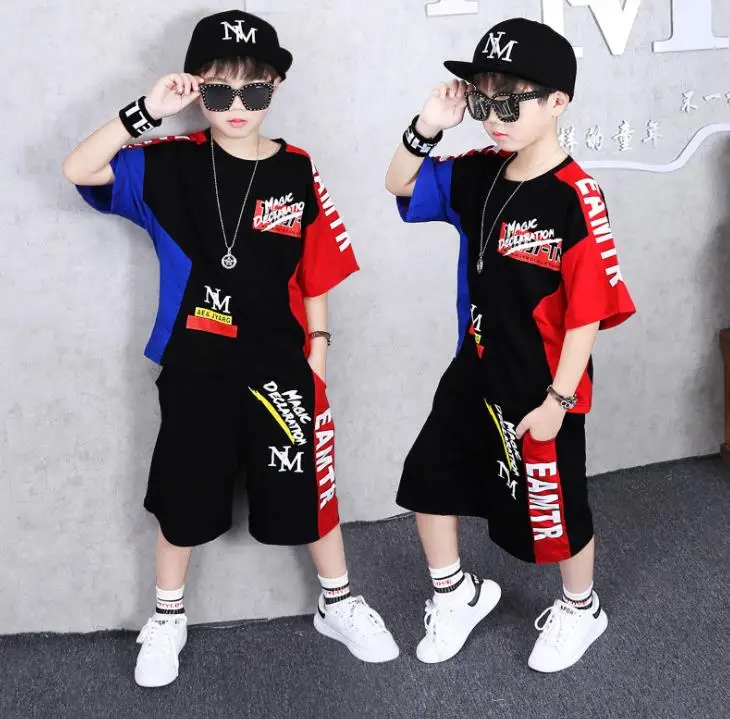 Комплект из 2 предметов комплекты одежды для мальчиков подростков спортивные