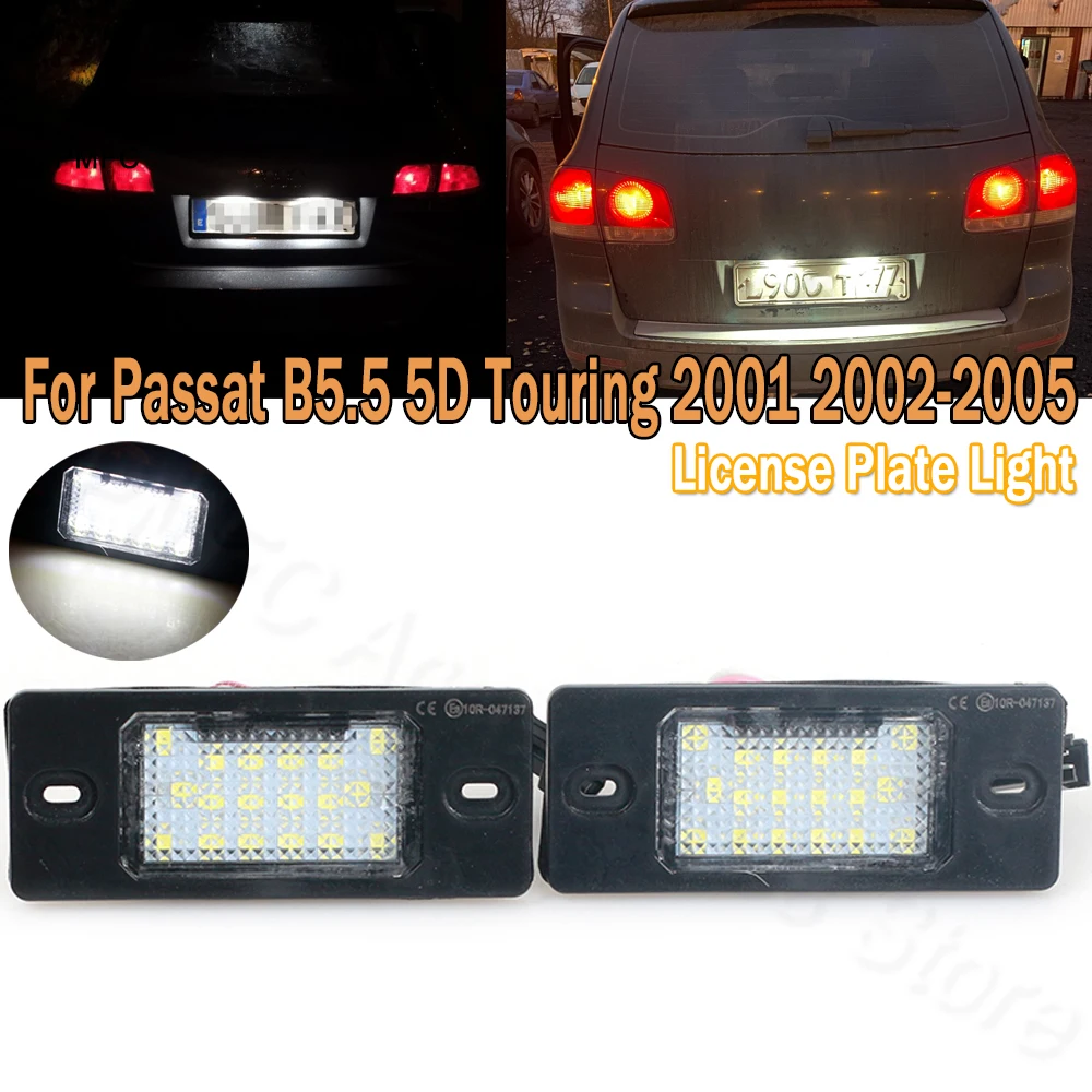 PMFC светодиодный номер Подсветка регистрационного номера 1 пара Canbus Error Free белый 12v