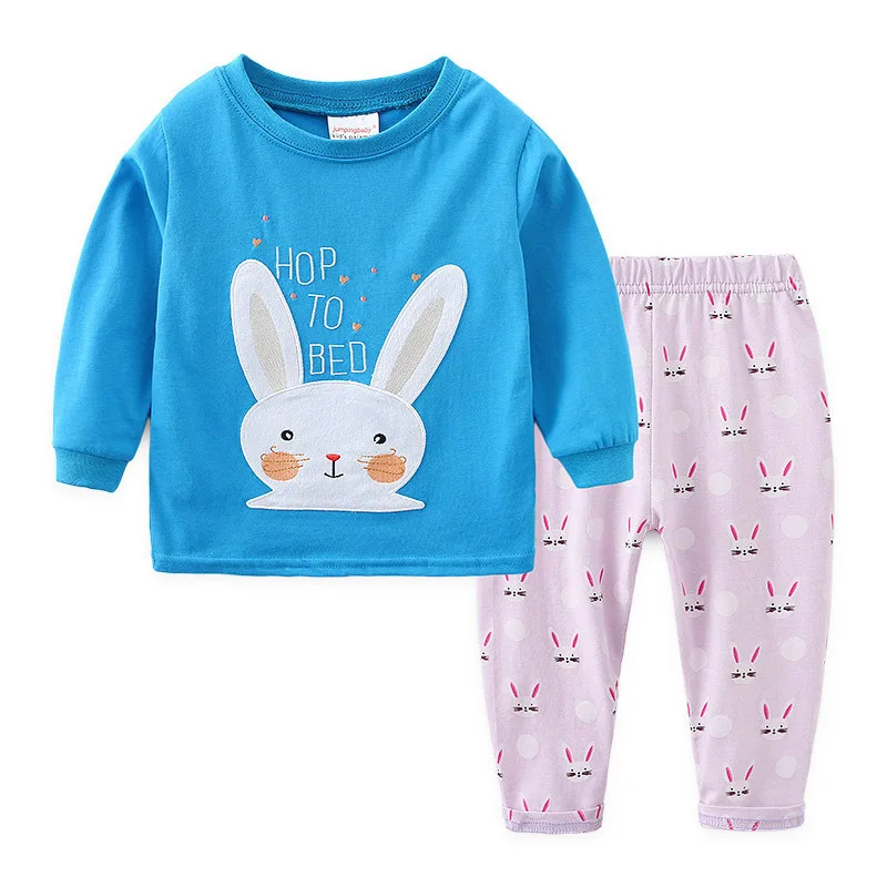 

2021 Winter brand girls boys pajamas sets toddler baby cotton outfit clothing kids clothes Pyjamas sleepwear costume