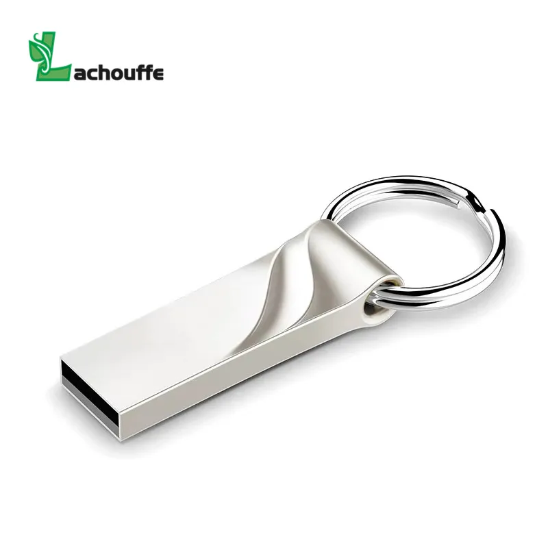 

silver usb flash drive 64GB 32GB 16GB 8GB 4GB pen drive pendrive waterproof metal silver usb flash drive