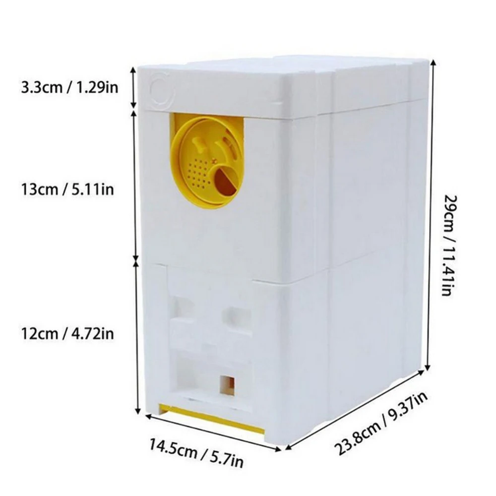 

Honey Harvest Bee Hive Beekeeping King Box Pollination Box Foam Frames Case
