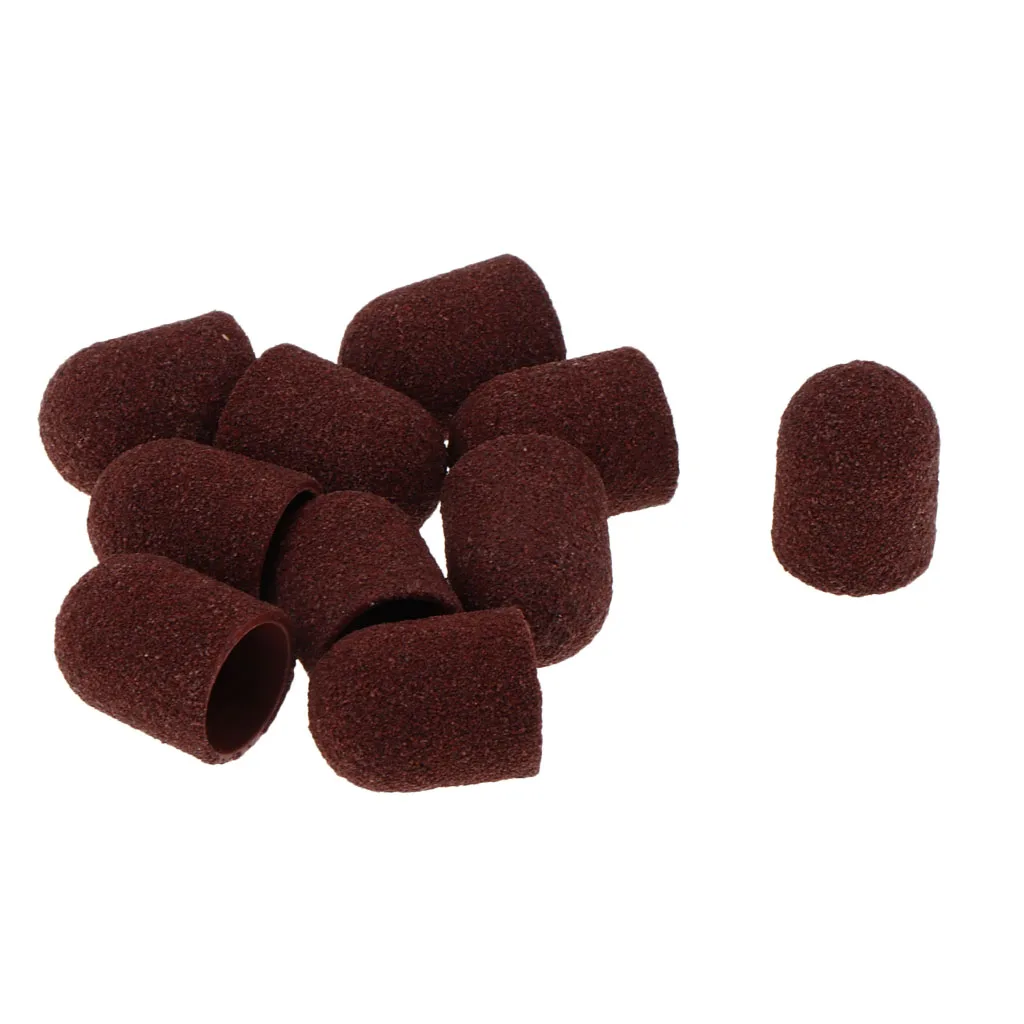 

10x Nail Art Drill Sand Replacement Grinding Heads Nail Polish Manicure Tool