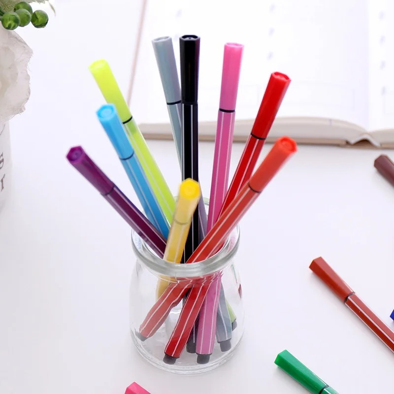 12/18/24 цветная детская живопись Нетоксичная моющаяся Акварельная ручка отметка