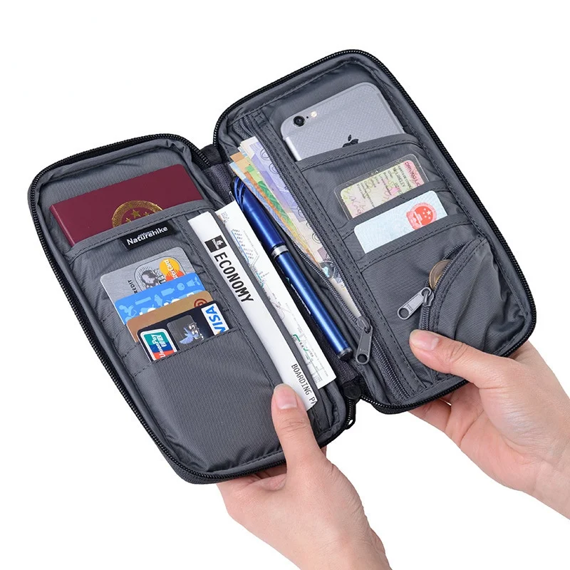 

Waterproof Multiple Travel Journey Document Organizer Wallet Family Passport Card Holder Ticket Credit Card Bag Case