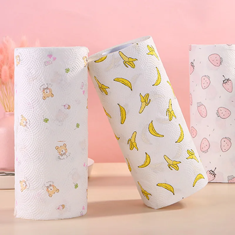 2 рулона одноразовое тряпичное полотенце антипригарное масло для очистки воды