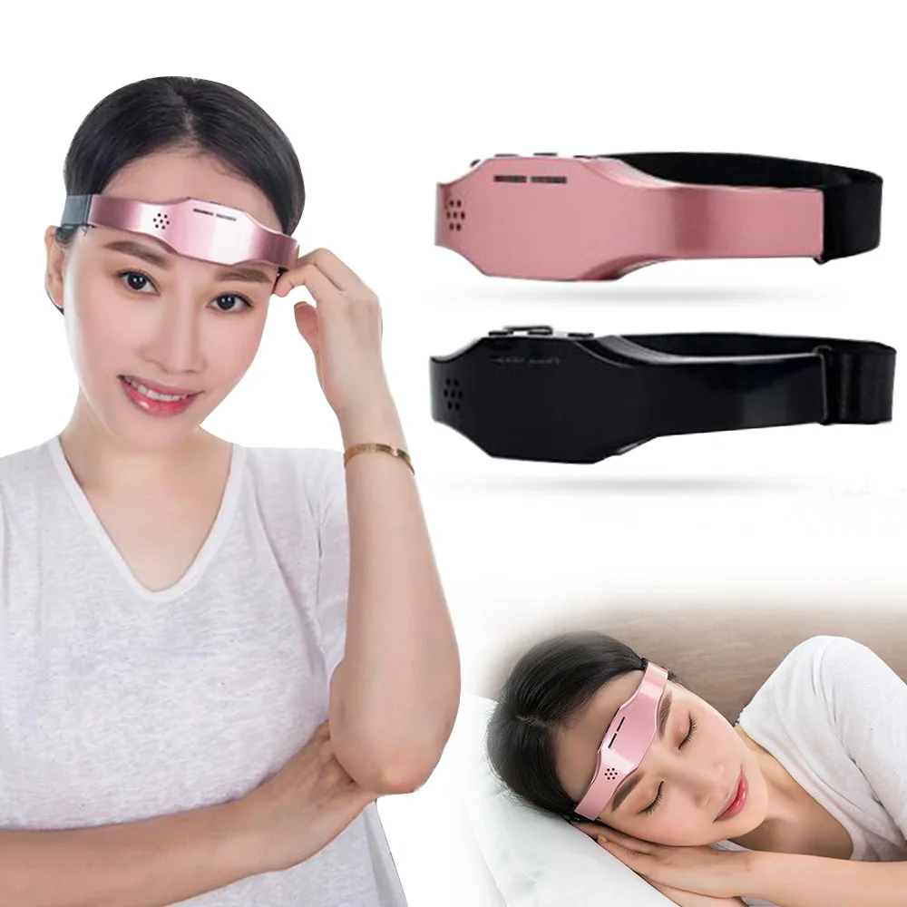Электрический массажер для головы Sleep Monitor облегчение мигрени бессонница терапии