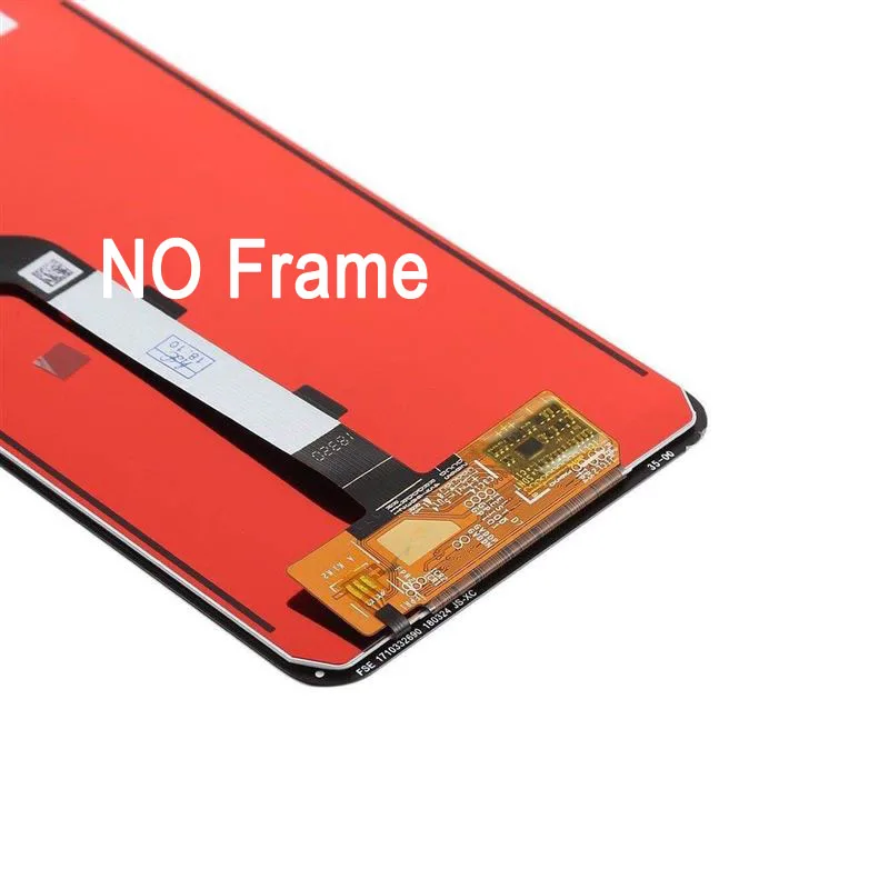 Черный Для Xiao mi 8 lite полный ЖК-дисплей с рамкой сенсорный экран дигитайзер для mi 8 mi 8x сборка для mi 8 Lite экран - Цвет: Черный