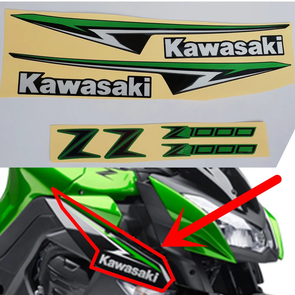 Мотоцикл для Kawasaki Z1000 Z 1000 2011-2012-2013 Высокое качество наклейка обтекатель комплект декоративный протектор универсальный чехол