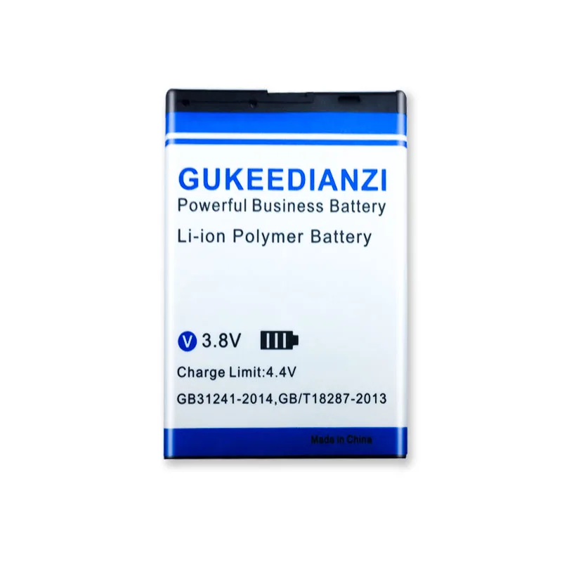 Оригина GUKEEDIANZI BL-4S телефон Батарея для Nokia 2680 слайд 3600 3710 раза 7020 7100 Supernova 7610 3000 мА-ч